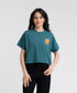 Women's Cropped Panel Tee
