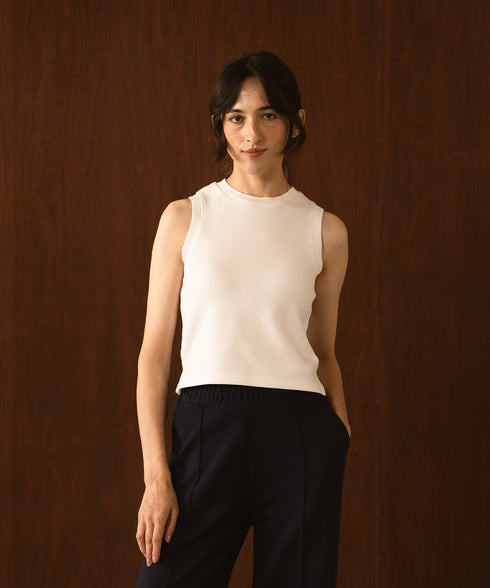 Women's LuxeStretch Cropped Tank Top