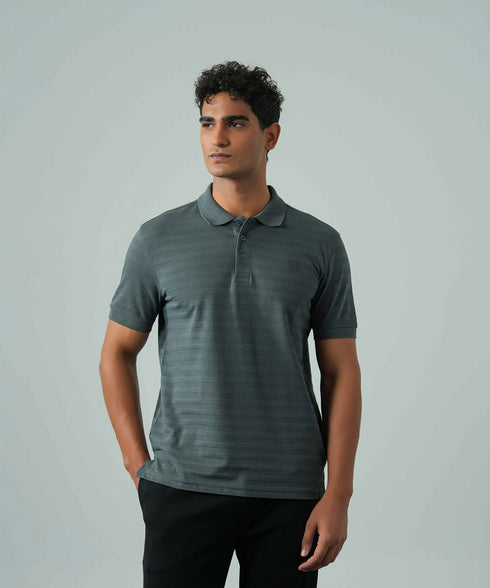 Men's Jacquard Polo