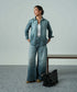 Women's Denim Terry Shirt