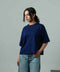 Women's Contrast Stitch Boxy Tee