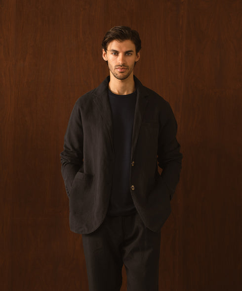 Men's Linen Blazer