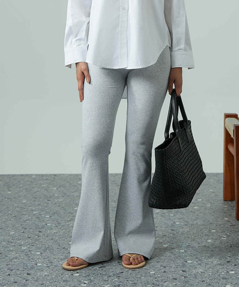 Women's Rib Bootcut Pants