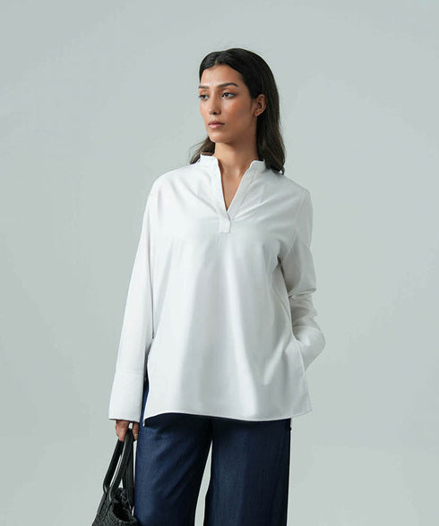 Women's Feels Like Silk Tunic Shirt