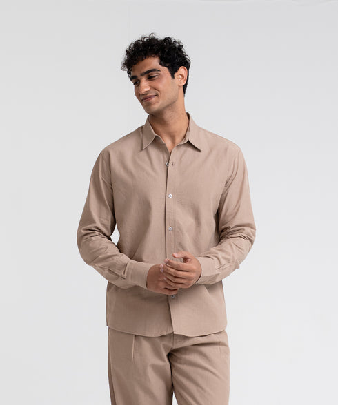 Men's Viscose Button Down Shirt