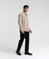 Men's Linen Cargo Pocket Shirt