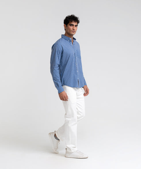 Men's Basic Striped Shirt
