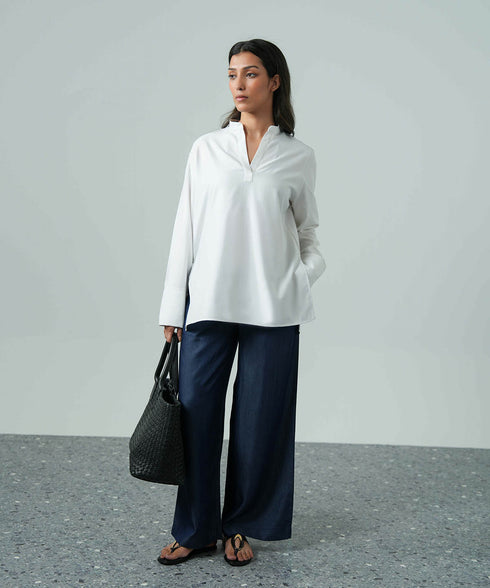 Women's Feels Like Silk Tunic Shirt