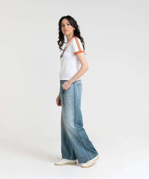 Women's Contrast Binding Tee