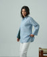 Women's Linen Half Placket Shirt