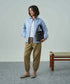 Women's Striped Button Down Shirt