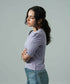 Women's Gathered Sleeve Top