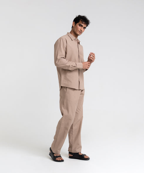 Men's Viscose Button Down Shirt