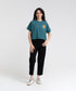 Women's Cropped Panel Tee