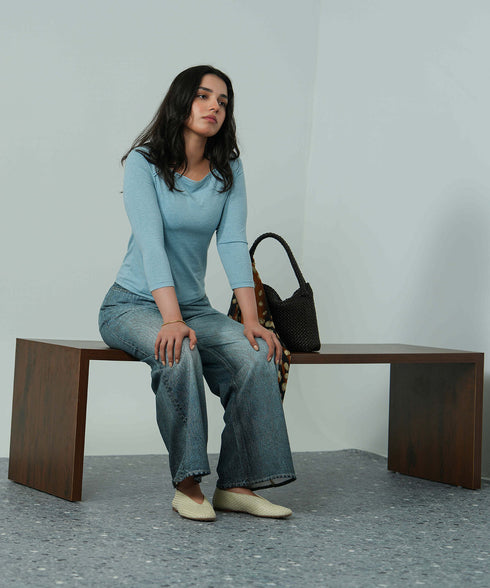 Women's Melange Lace Tee