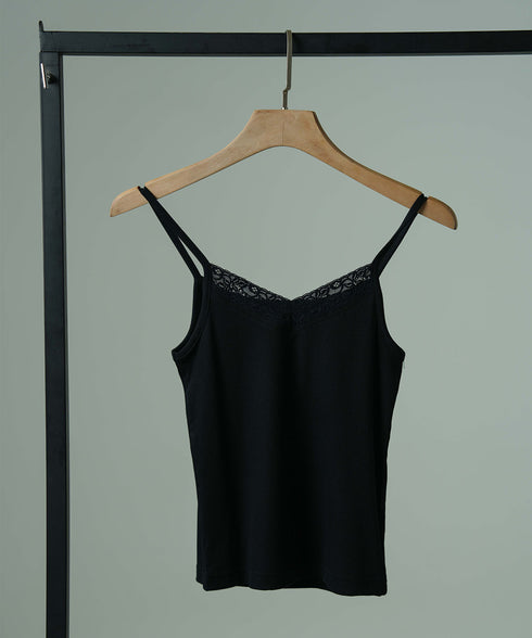 Women's Modal Rib Lace Tank