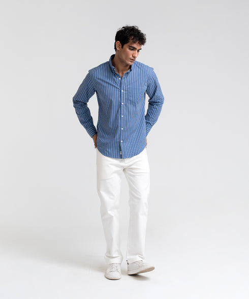 Men's Basic Striped Shirt