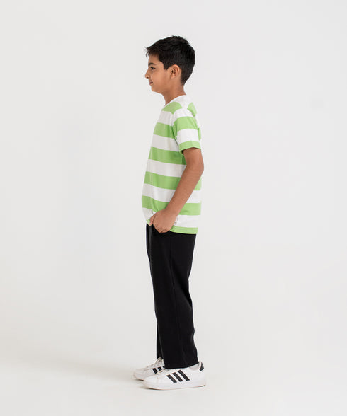 Boys' Rib Straight Pants