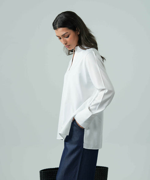 Women's Feels Like Silk Tunic Shirt