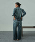 Women's Denim Terry Shirt