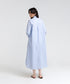 Women's Striped Pocket Shirt Dress