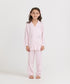 Girls' Printed Button Down Pajama Set