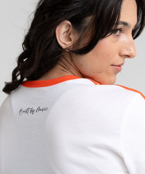 Women's Contrast Binding Tee