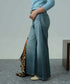 Women's Denim Terry Pants