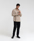 Men's Linen Cargo Pocket Shirt