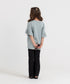 Girls' Ruffle Sleeve Cropped Tee