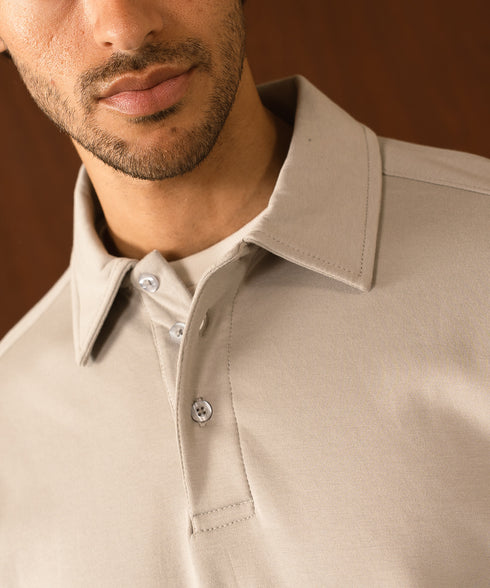 Men's Tech Spacer Collared Sweatshirt