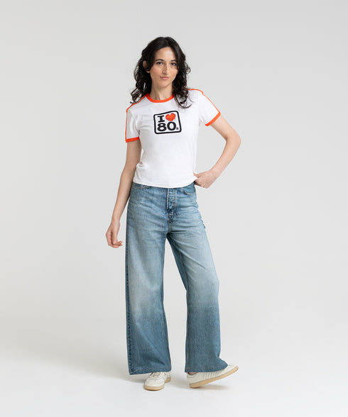 Women's Contrast Binding Tee