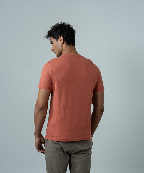 Men's Melange Pocket Tee