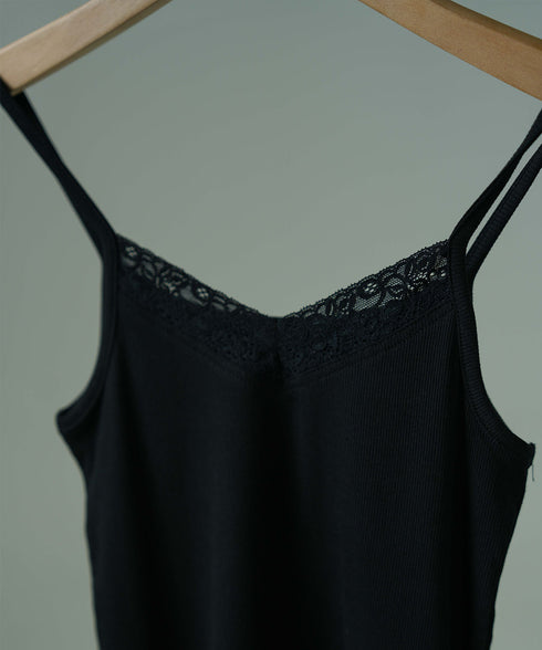 Women's Modal Rib Lace Tank