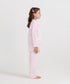 Girls' Printed Button Down Pajama Set