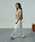 Women's Modal Rib Lace Cardigan