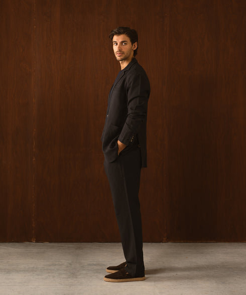 Men's Linen Tailored Pants