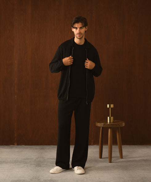 Men's LuxeStretch Collared Jacket