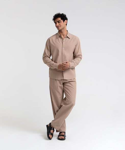 Men's Viscose Button Down Shirt