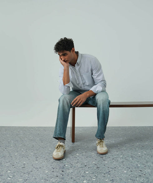 Men's Basic Striped Shirt