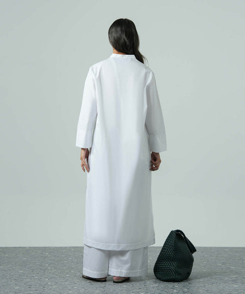 Women's Band Collar Tunic