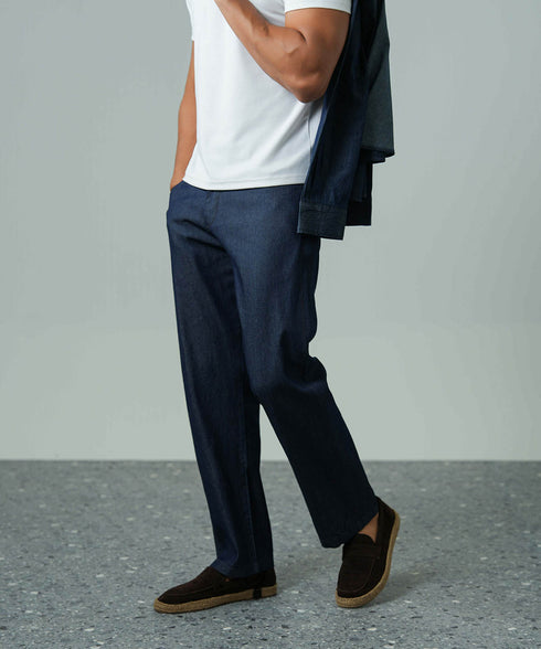 Men's Chambray Straight Pants