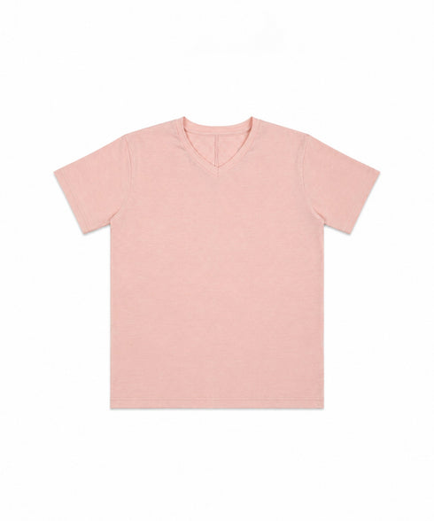 Boys' Melange Raw Edges Tee