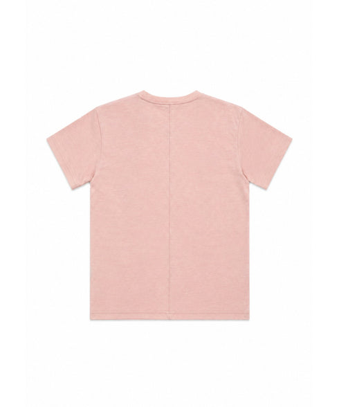 Boys' Melange Raw Edges Tee