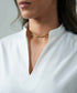 Women's Band Collar Tunic