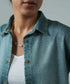 Women's Denim Terry Shirt