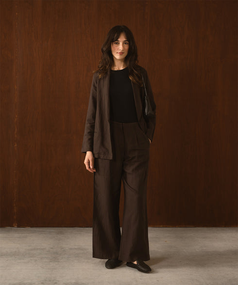Women's Linen Blazer
