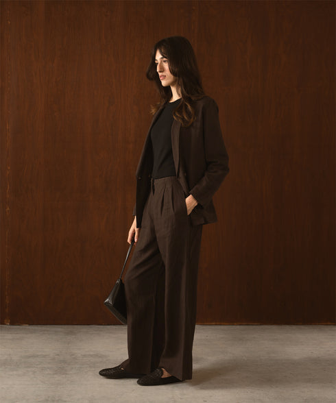 Women's Linen Blazer