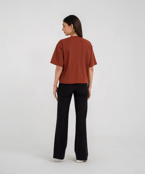 Women's B-Fit Oversized Cropped Tee