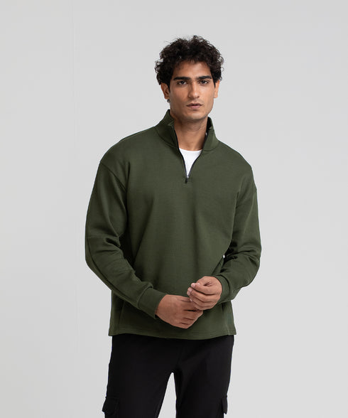 Men's Tech Spacer Mock Neck Sweatshirt